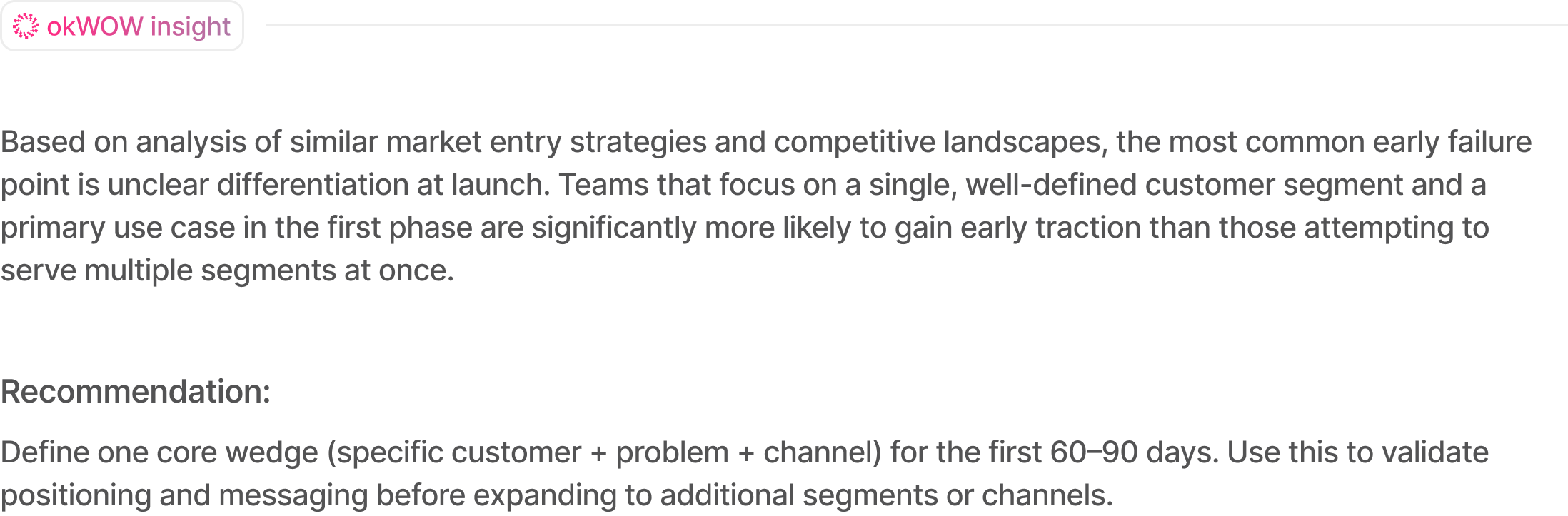 okWOW Insight